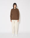 Women's Crew Neck in Jersey, Walnut Philippe Model - 6