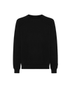 Pullover mit Rundhalsausschnitt für Herren aus Jersey – Schwarz Philippe Model - 1