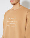 Pullover mit Rundhalsausschnitt für Herren aus Jersey – Biskuit Philippe Model - 5