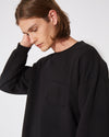 Camiseta de punto con cuello redondo para hombre - Negro Philippe Model - 5