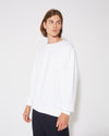 Men's Crew Neck in Jersey, White Philippe Model - 3