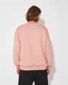 Pullover mit Rundhalsausschnitt für Herren aus Jersey – Rosa Philippe Model - 4