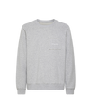 Men's Crew Neck in Jersey, Melange Gray Philippe Model