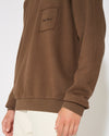 Camiseta de punto con cuello redondo para hombre - Avellana Philippe Model - 5