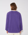 Camiseta de punto con cuello redondo para hombre - Morado Philippe Model - 4