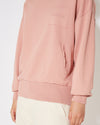 Sweat à capuche en jersey femme, rose Philippe Model - 5