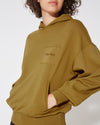 Women's Hoodie in Jersey, Oil Philippe Model - 4