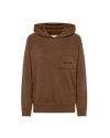 Women's Hoodie in Jersey, Walnut Philippe Model - 1