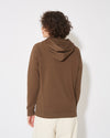 Women's Hoodie in Jersey, Walnut Philippe Model - 4