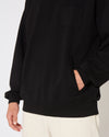 Sweat à capuche en jersey homme, noir Philippe Model - 5
