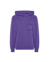 Men's Hoodie in Jersey, Purple Philippe Model - 1