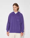 Sweat à capuche en jersey homme, violet Philippe Model - 2