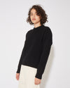 Sweat-shirt en laine femme, violet Philippe Model - 3