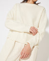 Jersey de lana para mujer - Crema Philippe Model - 5