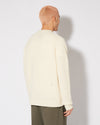 Men's Sweater in Jersey, Milk Philippe Model - 4