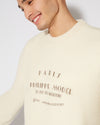 Men's Sweater in Jersey, Milk Philippe Model - 5