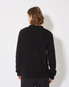 Sweat-shirt en laine homme, noir Philippe Model - 4