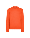 Men's Sweater in Wool, Orange Philippe Model