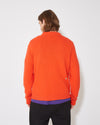 Sweat-shirt en laine homme, orange Philippe Model - 4