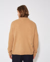 Sweat-shirt en laine homme, camel Philippe Model - 4