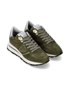 Women's Tropez Haute Low-Top Sneakers in Suede, Military Philippe Model