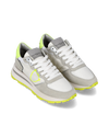 Flache Tropez Haute Sneakers für Damen – Weiß, Beige und Gelb Philippe Model - 2