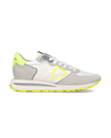 Flache Tropez Haute Sneakers für Herren – Weiß und Gelb Philippe Model - 1