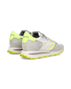 Flache Tropez Haute Sneakers für Herren – Weiß und Gelb Philippe Model - 3