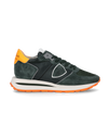 SNEAKERS TRPX HAUTE RUNNING MEN GREEN ORANGE Philippe Model