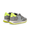 Sneaker basse Tropez Haute uomo - grigio e giallo Philippe Model - 3