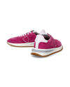 Women's Tropez 2.1 Low-Top Sneakers in Suede, Fuchsia Philippe Model - 6