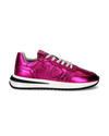 Women's Tropez 2.1 Low-Top Sneakers in Leather, Fuchsia Philippe Model - 1