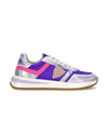 Baskets running Tropez 2.1 femme violet Philippe Model - 1