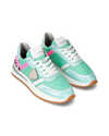 SNEAKERS TROPEZ 2.1 RUNNING WOMEN TURQUOISE GREEN Philippe Model - 2