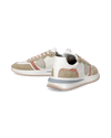 Flache Tropez 2.1 Sneakers für Damen aus Nylon und Leder – Sand und Weiß Philippe Model - 6