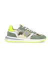 Sneaker running Tropez 2.1 da uomo - Verde e giallo Philippe Model