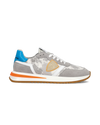 Sneaker bassa Tropez 2.1 uomo - grigio, bianco e arancio Philippe Model - 1