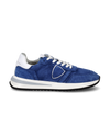 Men's Tropez 2.1 Low-Top Sneakers in Suede, Blue Philippe Model - 1