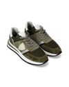 Sneakers Tropez 2.1 da Uomo Verde militare in Tessuto Tecnico Philippe Model - 2