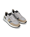 Flache Tropez 2.1 Sneakers für Herren aus Nylon und Leder – Grau Philippe Model - 2