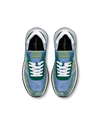 Flache Tropez 2.1 Sneakers für Herren – Grün und Hellblau Philippe Model - 4