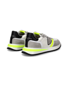 Flache Tropez 2.1 Sneakers für Herren aus Nylon und Leder – Weiß und Gelb Philippe Model - 3