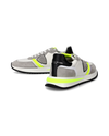 Flache Tropez 2.1 Sneakers für Herren aus Nylon und Leder – Weiß und Gelb Philippe Model - 6