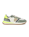 Sneakers Tropez 2.1 da Uomo Bianche e Gialle in Tessuto Tecnico Philippe Model