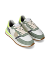 Sneakers Tropez 2.1 da Uomo Bianche e Gialle in Tessuto Tecnico Philippe Model