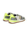 Sneakers Tropez 2.1 da Uomo Bianche e Gialle in Tessuto Tecnico Philippe Model - 3
