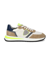 Flache Tropez 2.1 Sneakers für Herren – Weiß, Kastanienbraun & Gelb Philippe Model - 1