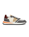 SNEAKERS TROPEZ 2.1 RUNNING MEN ORANGE WHITE Philippe Model