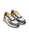 Sneakers Casual Tropez 2.1 für Herren aus Nylon und Leder – Orange & Weiß Philippe Model