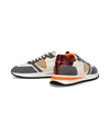 Zapatilla Tropez 2.1 Casual en nailon y piel para hombre - Naranja y blanco Philippe Model - 6